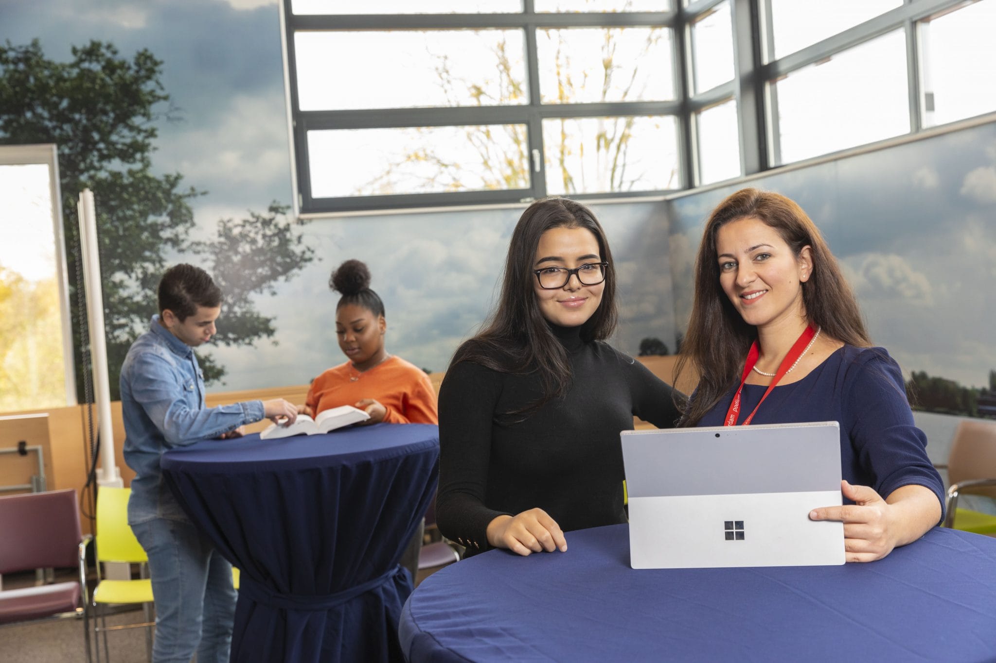 Deelnemers tijdens Meet & Greet bij ROC van Amsterdam – Flevoland